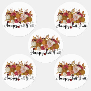 Happy Herfst Y'all Labels