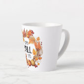 Happy Herfst Y'all Latte Mok (Rechterhoek)
