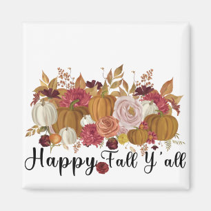 Happy Herfst Y'all Magneet
