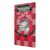 Happy Herfst Y'all Mini Klembord (Angled2)