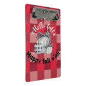 Happy Herfst Y'all Mini Klembord (Schuin)