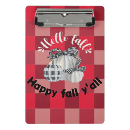 Happy Herfst Y'all Mini Klembord