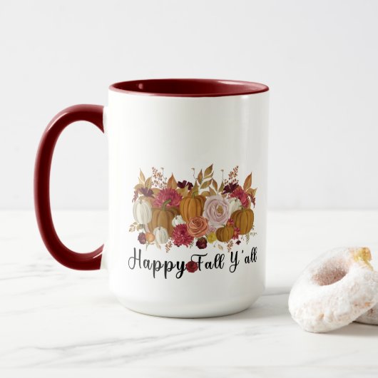 Happy Herfst Y'all Mok (Met donut)