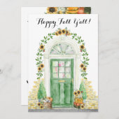 Happy Herfst Y'all New Home Aankondiging (Voorkant / Achterkant)