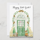 Happy Herfst Y'all New Home Aankondiging (Voorkant)