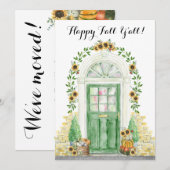 Happy Herfst Y'all New Home Aankondiging (Voorkant / Achterkant)