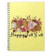 Happy Herfst Y'all Notitieboek (Voorkant)