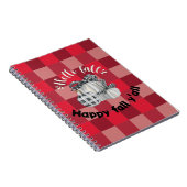 Happy Herfst Y'all Notitieboek (Rechterzijde)