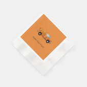 Happy Herfst Y'all Paper Napkin Servet (Hoek)