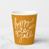 Happy Herfst Y'all Papieren Bekers (Voorkant)