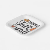 Happy Herfst Y'all Papieren Bordje (Gebogen)