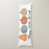 Happy Herfst Ya'll Pillow! Lichaamskussen (Achterkant (Verticaal))
