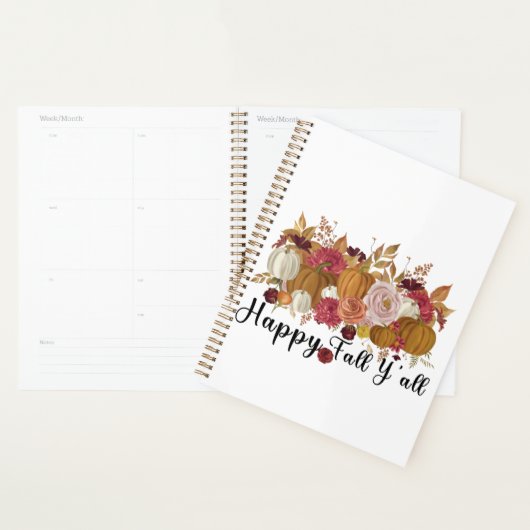 Happy Herfst Y'all Planner (Display)