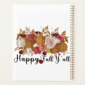 Happy Herfst Y'all Planner (Achterkant)