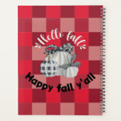 Happy Herfst Y'all Planner (Achterkant)