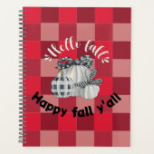 Happy Herfst Y'all Planner (Voorkant)