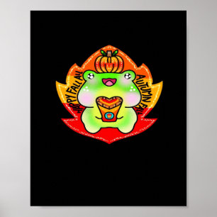 Happy Herfst Y'all Pompoen Herfst Seizoen Oversize Poster
