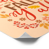 Happy herfst y'all poster (Hoek)