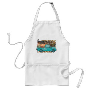 Happy Herfst Y'all Pumpkin Boerderij Truck Apron Standaard Schort