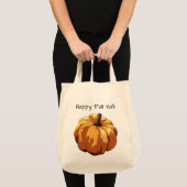 Happy Herfst Ya'll Pumpkin Painting Canvas tas (Voorkant (product))