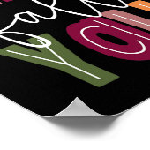 Happy Herfst Yall Pumpkin Thanksgiving Halloween C Poster (Hoek)