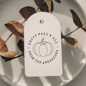 Happy Herfst Y'all Pumpkin Zelfinktende Stempel