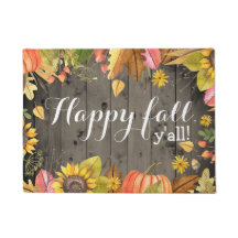 Happy Herfst Y'all Rustic Country Herfst