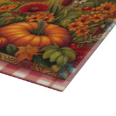 Happy Herfst Ya'll Schattigee vogelverschrikker en Snijplank (Hoek)