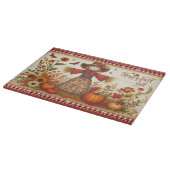 Happy Herfst Ya'll Schattigee vogelverschrikker en Snijplank (Hoek)