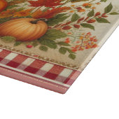 Happy Herfst Ya'll Schattigee vogelverschrikker en Snijplank (Hoek)