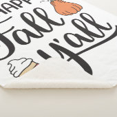 Happy Herfst Y'all Sherpa Deken (3/4)