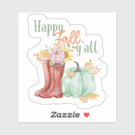 Happy Herfst Y'all Sticker