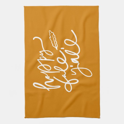 Happy Herfst Y'all Theedoek (Verticaal)