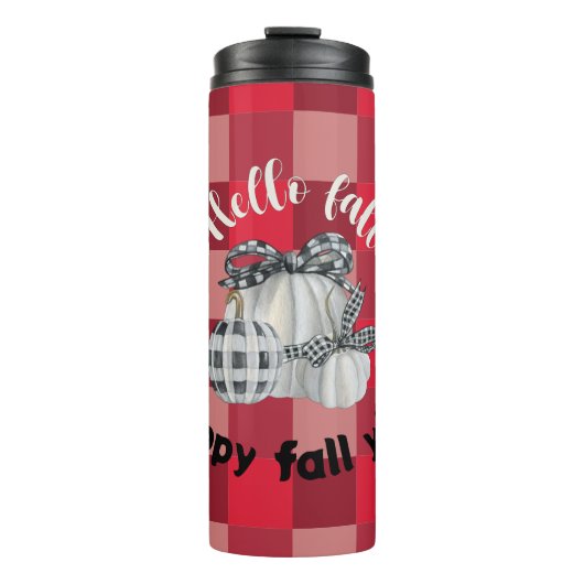 Happy Herfst Y'all Thermosbeker (Voorkant)