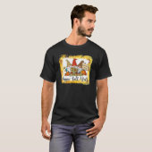 Happy Herfst Y'all Three Gnome Leopard Pset Pumpki T-shirt (Voorkant volledig)