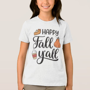 Happy Herfst Y'all Tri-Blend Shirt