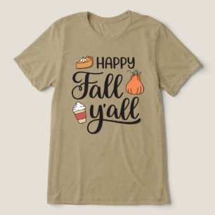 Happy Herfst Y'all Tri-Blend Shirt