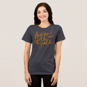 Happy Herfst Y'all Tri-Blend Shirt (Voorkant volledig)
