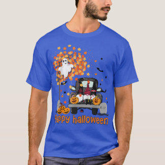 Happy Herfst Y'all Truck Boerderij Gnome Pumpkin C T-shirt