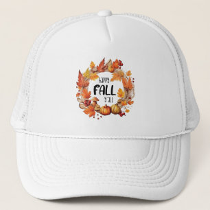 Happy Herfst Y'all Trucker Pet
