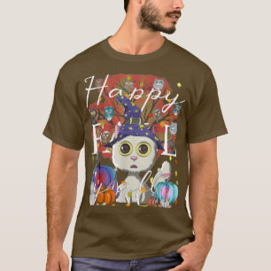 Happy Herfst YAll Witch Cat Pumpkin Funny Autumn T T-shirt