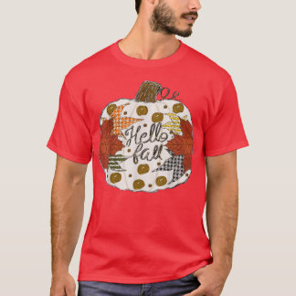 Happy Herfst Y'all Women Mannen Pumpkin Autumn Tha T-shirt