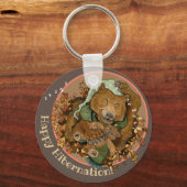 Happy Hibernation Cudly Beer Sleutelhanger (Voorkant)