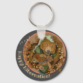 Happy Hibernation Cudly Beer Sleutelhanger (Achterkant)