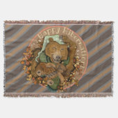 Happy Hibernnnation Cudly Beer Deken (Voorkant)