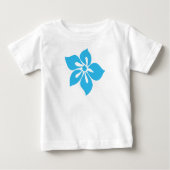 Happy Hibiscus Baby-T-shirt (Voorkant)