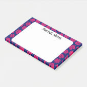 Happy Hibiscus Flower Persoonlijke Post-it® notes (Schuin)