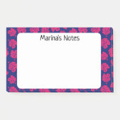 Happy Hibiscus Flower Persoonlijke Post-it® notes (Voorkant)