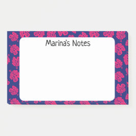 Happy Hibiscus Flower Persoonlijke Post-it® notes