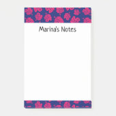 Happy Hibiscus Flower Persoonlijke Post-it® notes (Voorkant)